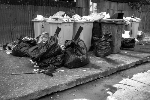 Clean and tidy living space after rubbish removal