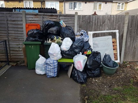 North London office clearance team at work