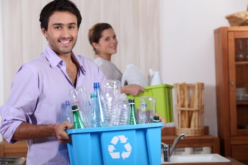 Recycling bins and waste management in Muswell Hill