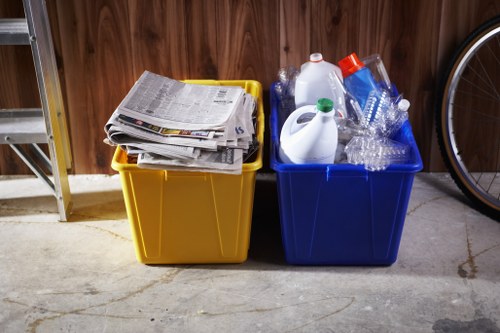 Variety of household items ready for removal in Finchley Central