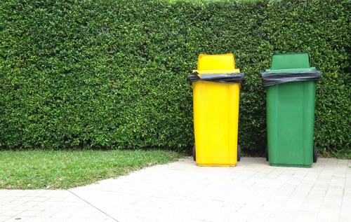 Bulky items being removed from a home